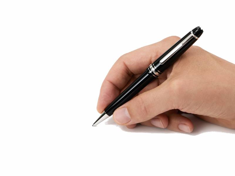 PENNA A SFERA MIDSIZE PLATINUM LINE MEISTERSTUCK MONTBLANC 114185